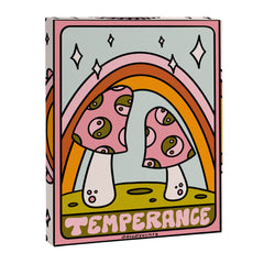 14. Temperance Tarot Mushroom Canvas Print