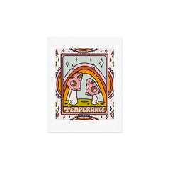 14. Temperance Tarot Mushroom Art Print