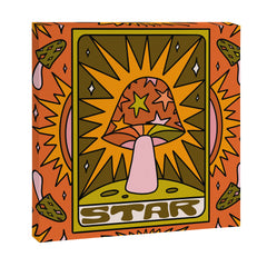 17. Star Mushroom Canvas Print