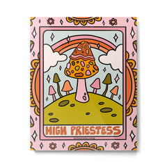 2. High Priestess Mushroom Metal Print