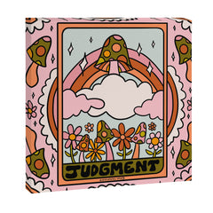 20. Judgment Tarot Mushroom Canvas Print