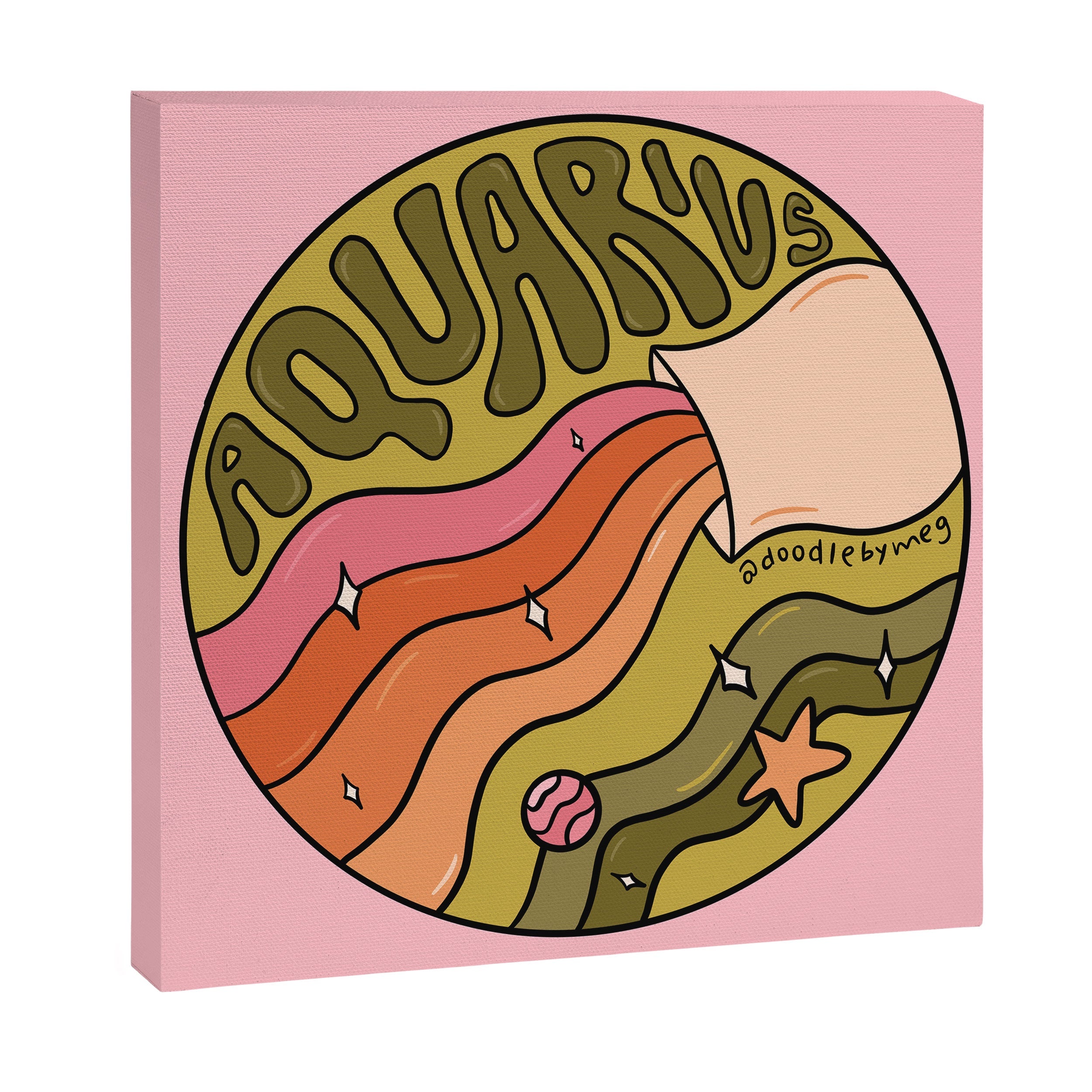 2020 Aquarius Canvas Print