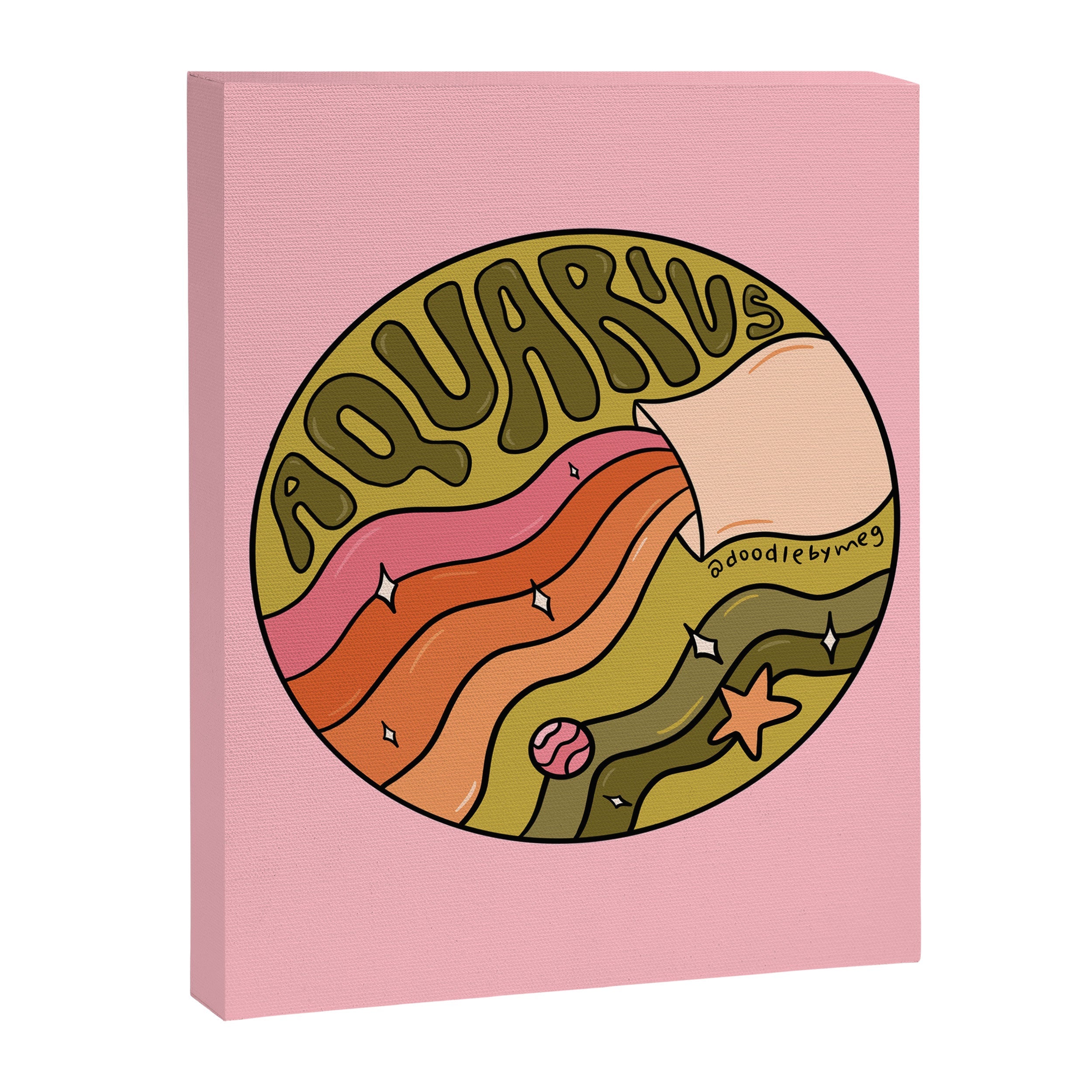 2020 Aquarius Canvas Print