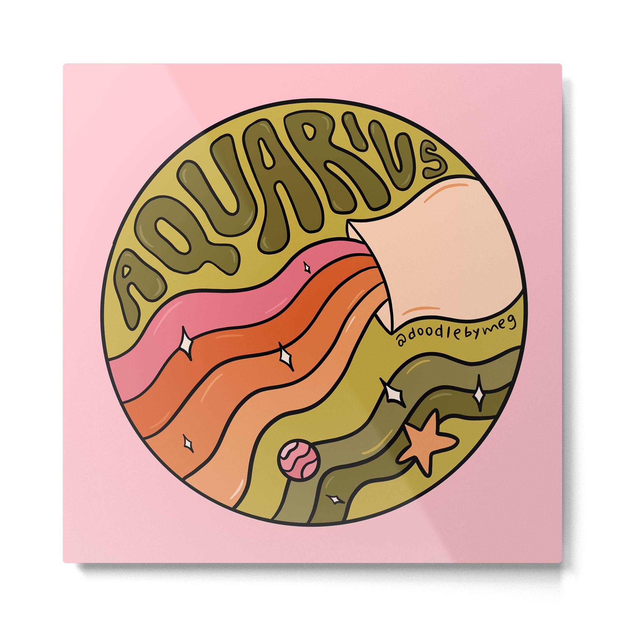 2020 Aquarius Metal Print