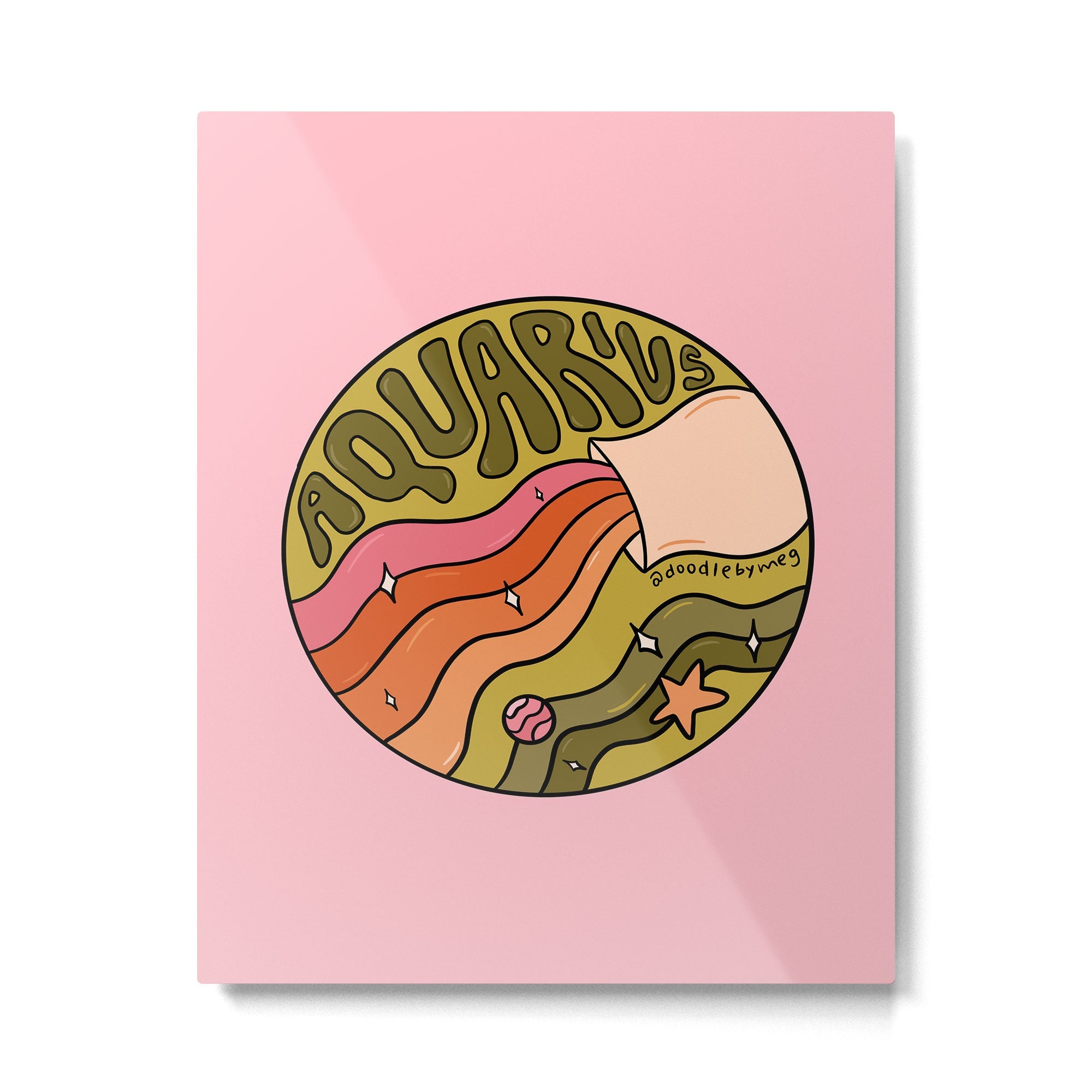 2020 Aquarius Metal Print