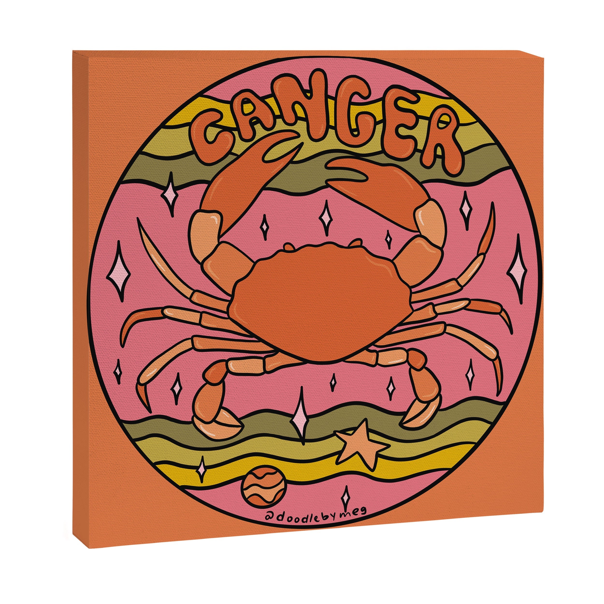 2020 Cancer Canvas Print