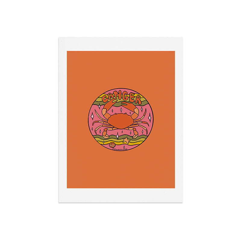 2020 Cancer Art Print