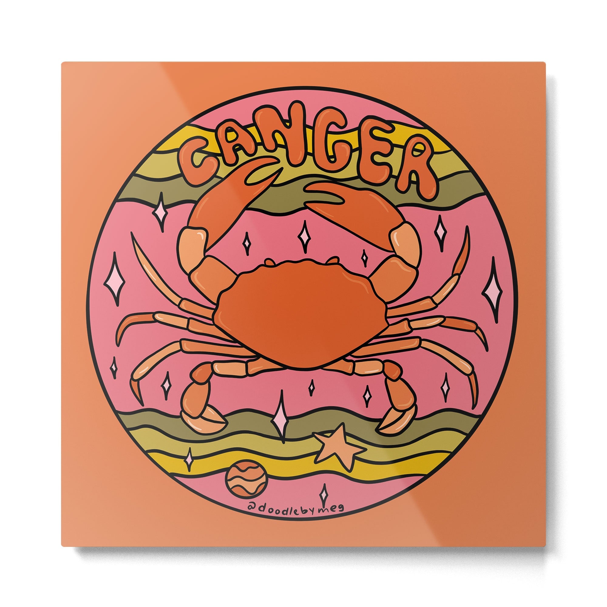 2020 Cancer Metal Print