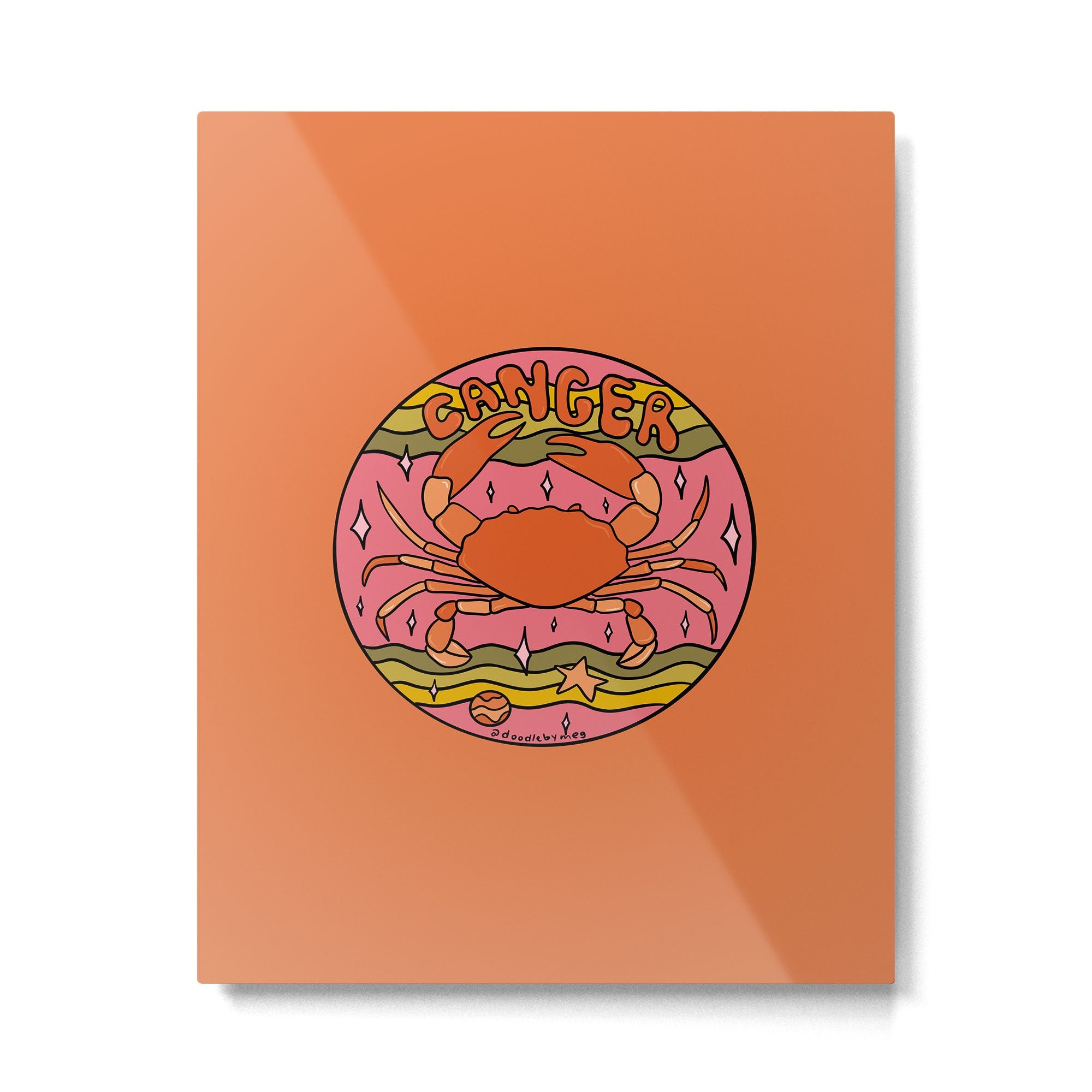 2020 Cancer Metal Print