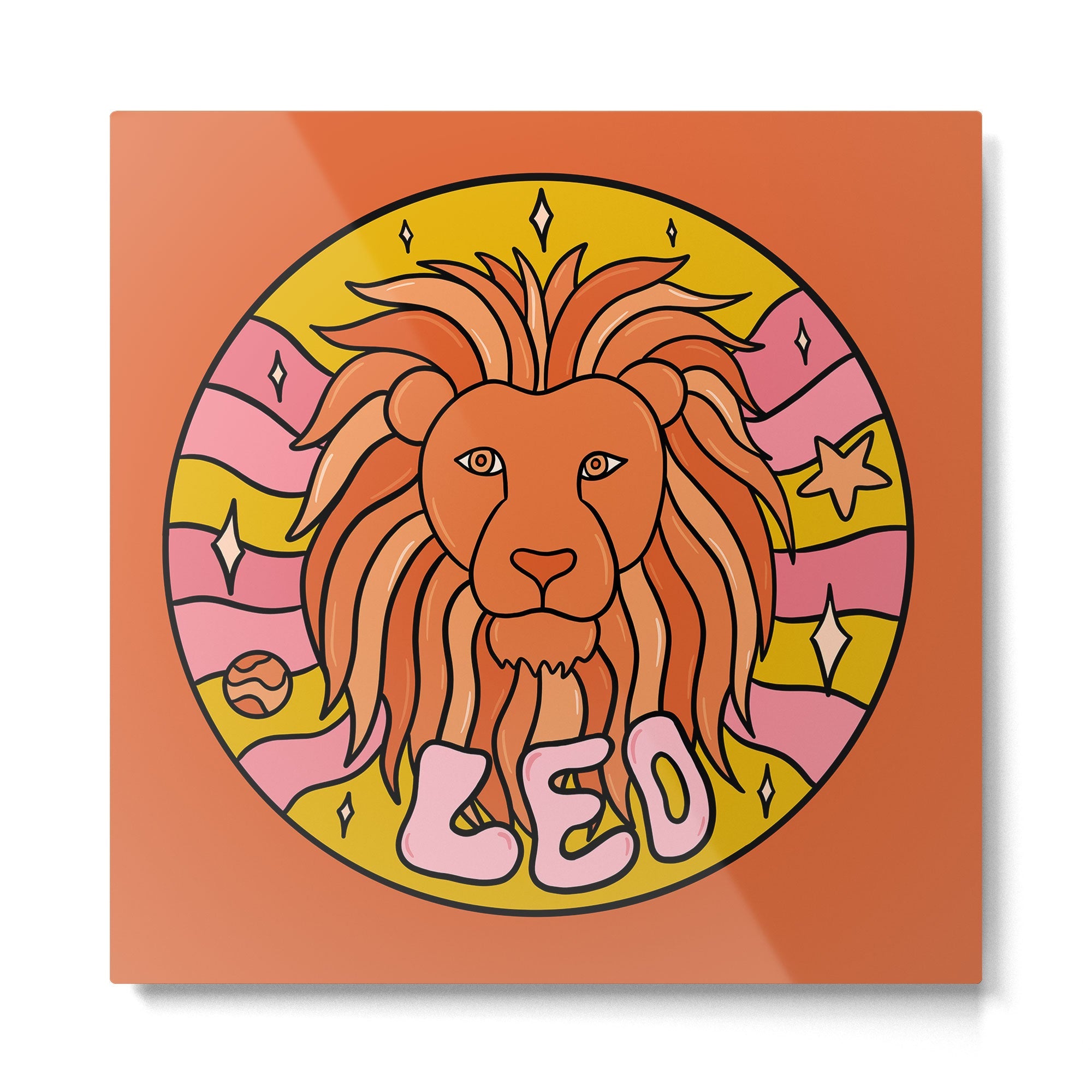 2020 Leo Metal Print