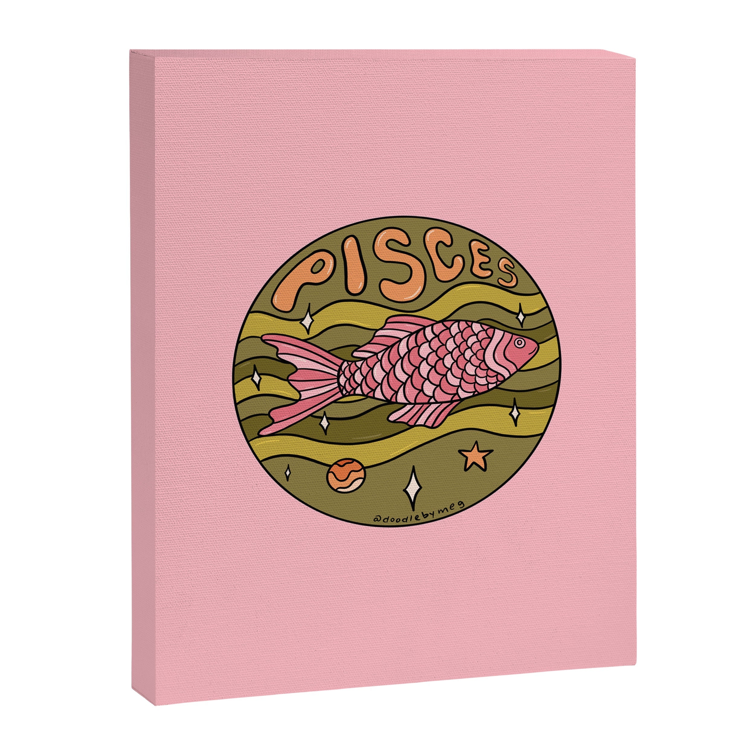 2020 Pisces Canvas Print