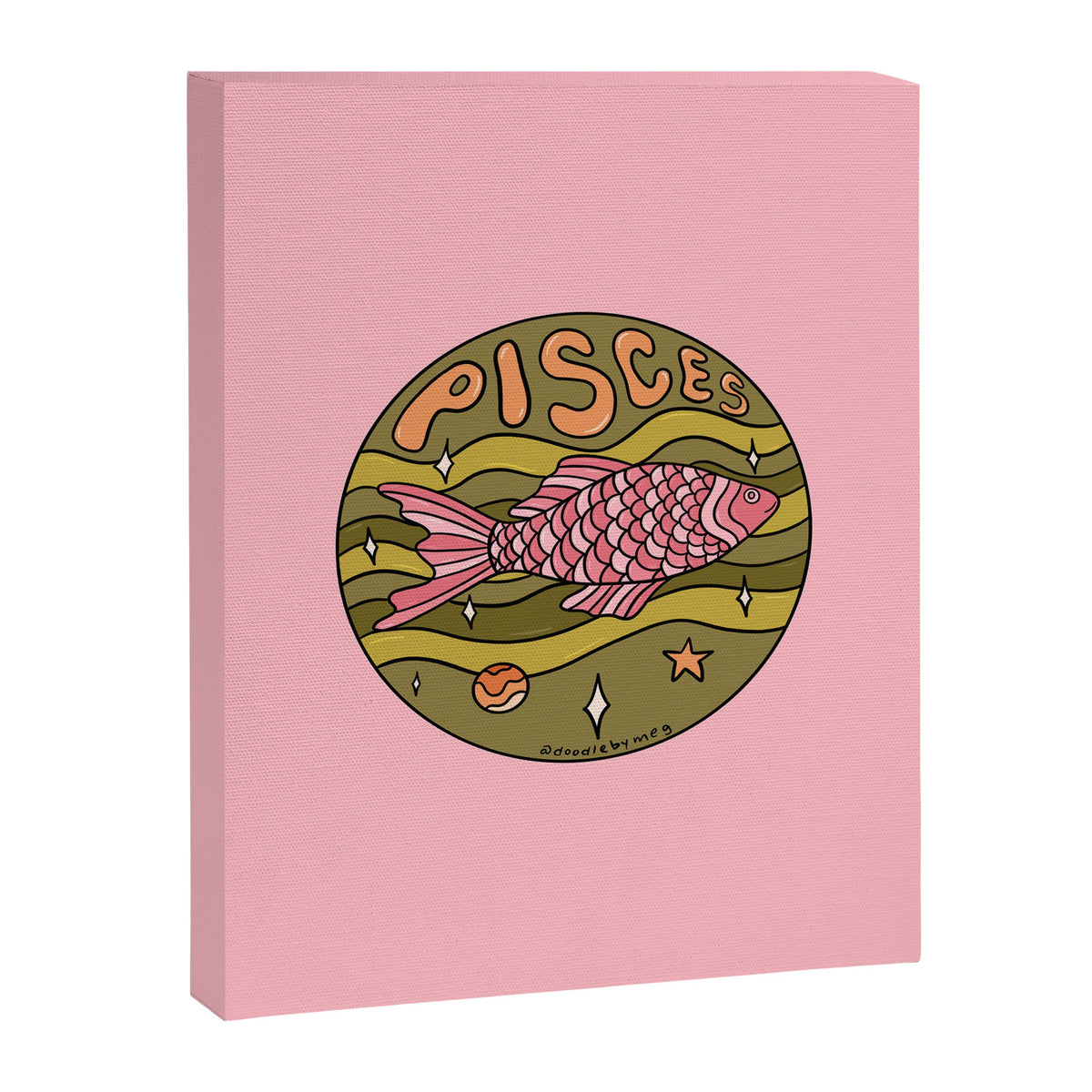 2020 Pisces Canvas Print