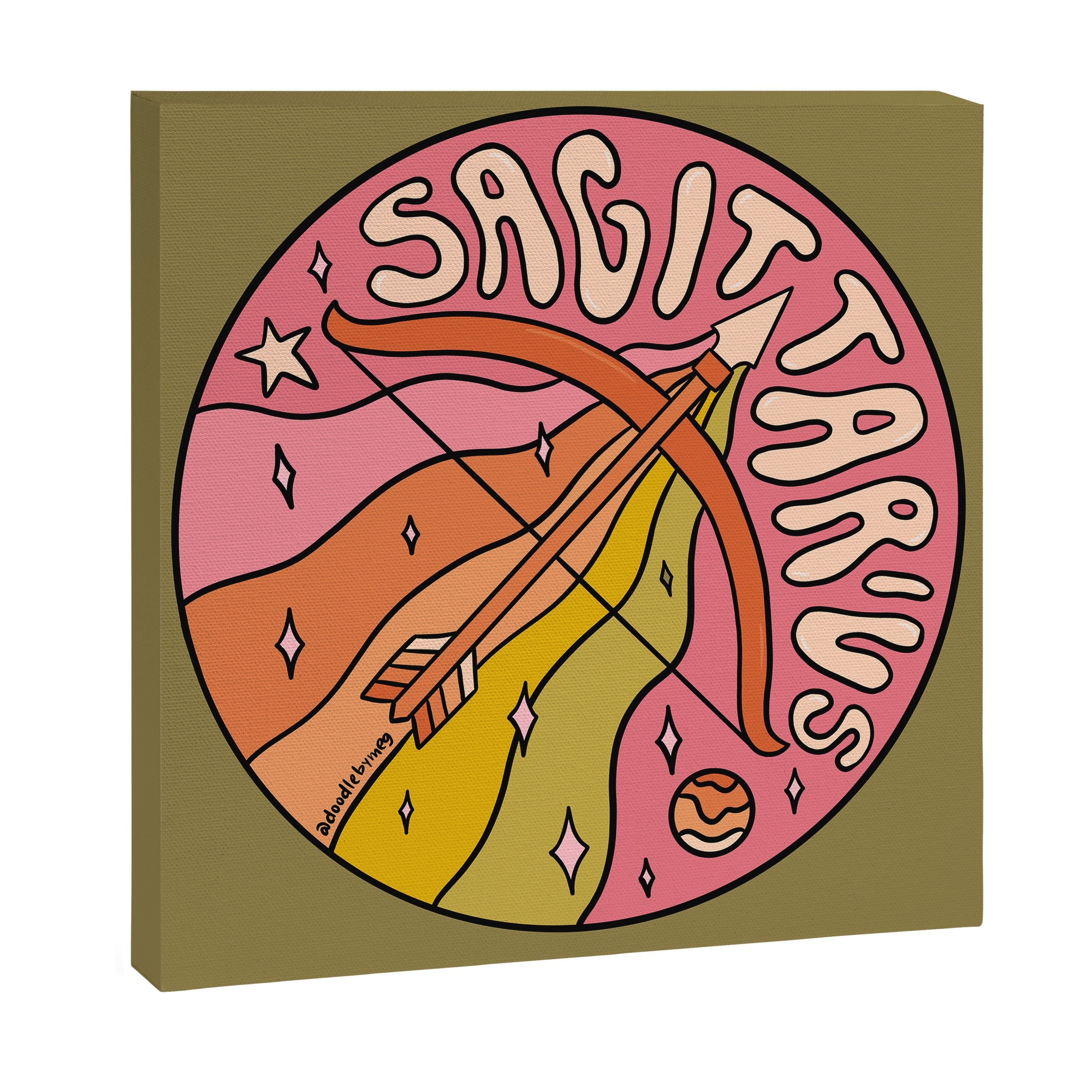 2020 Sagittarius Canvas Print