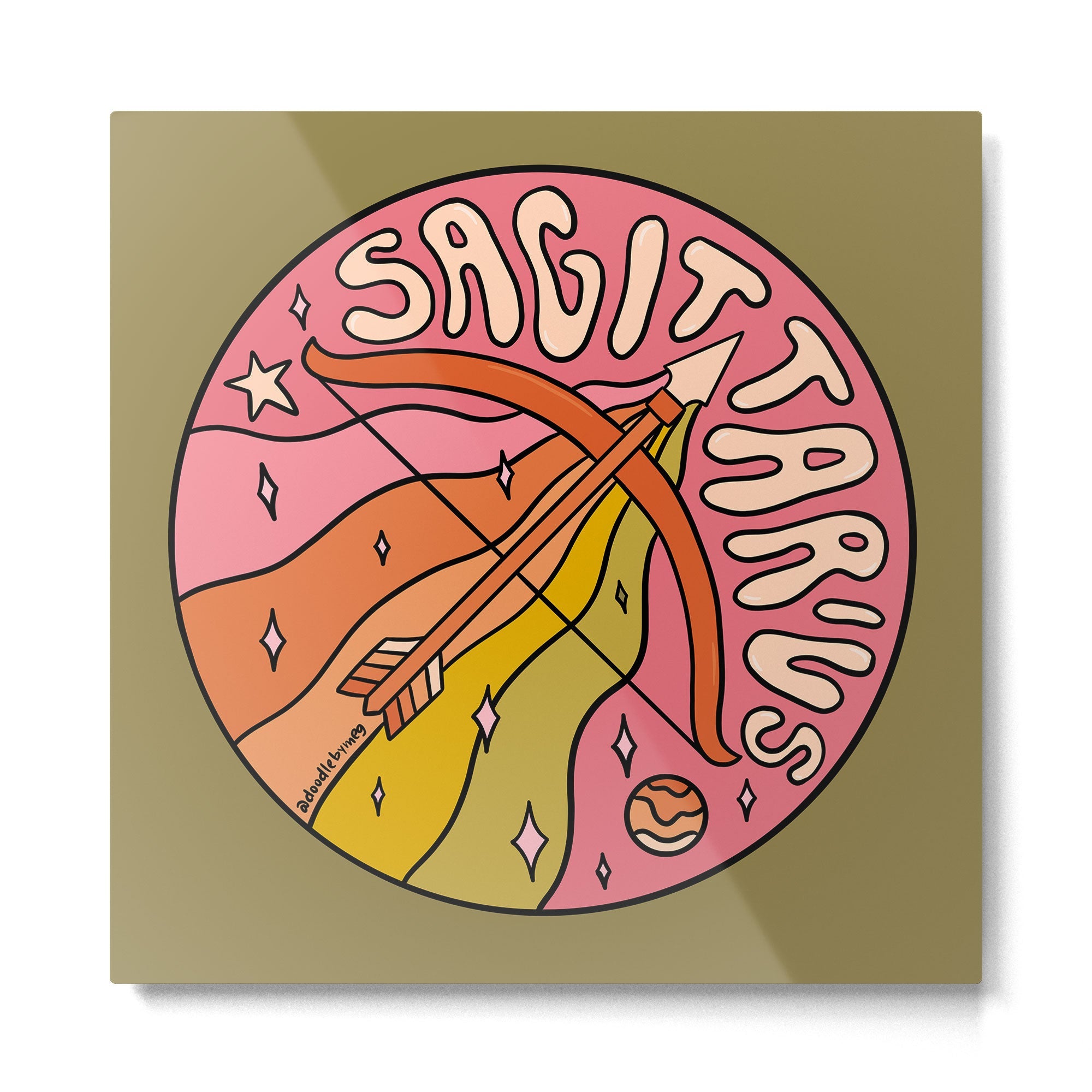 2020 Sagittarius Metal Print