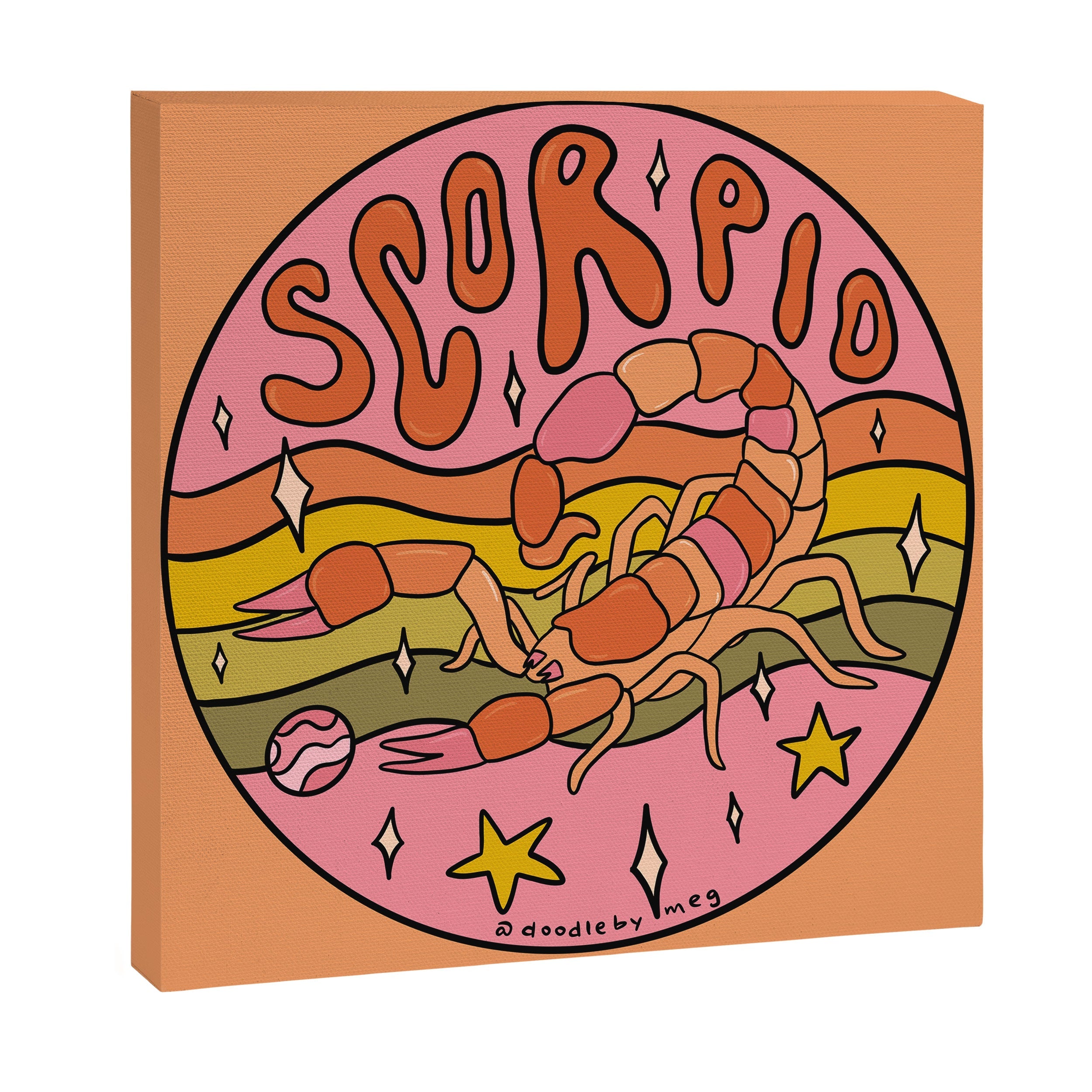 2020 Scorpio Canvas Print
