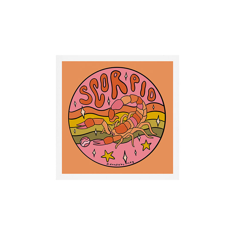 2020 Scorpio Art Print