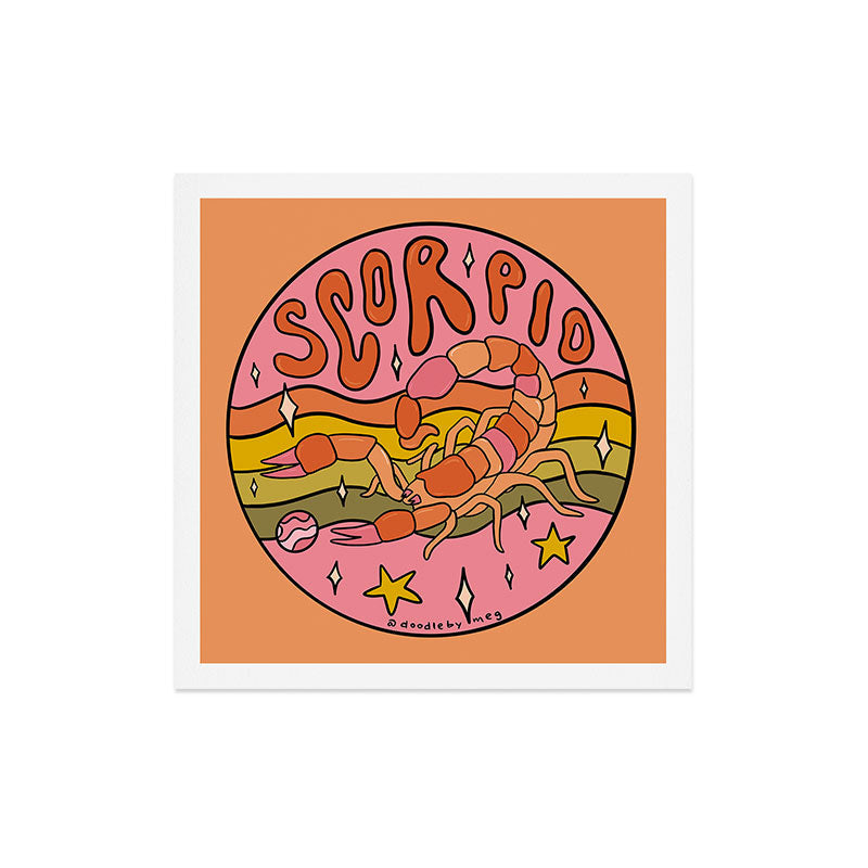 2020 Scorpio Art Print