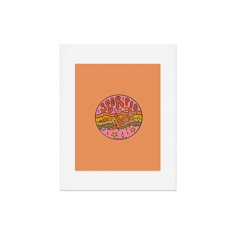 2020 Scorpio Art Print