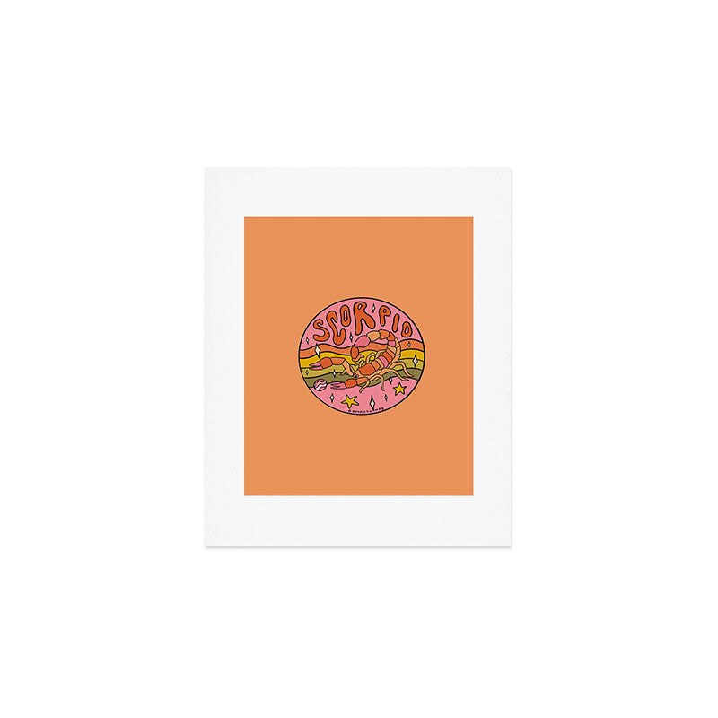2020 Scorpio Art Print