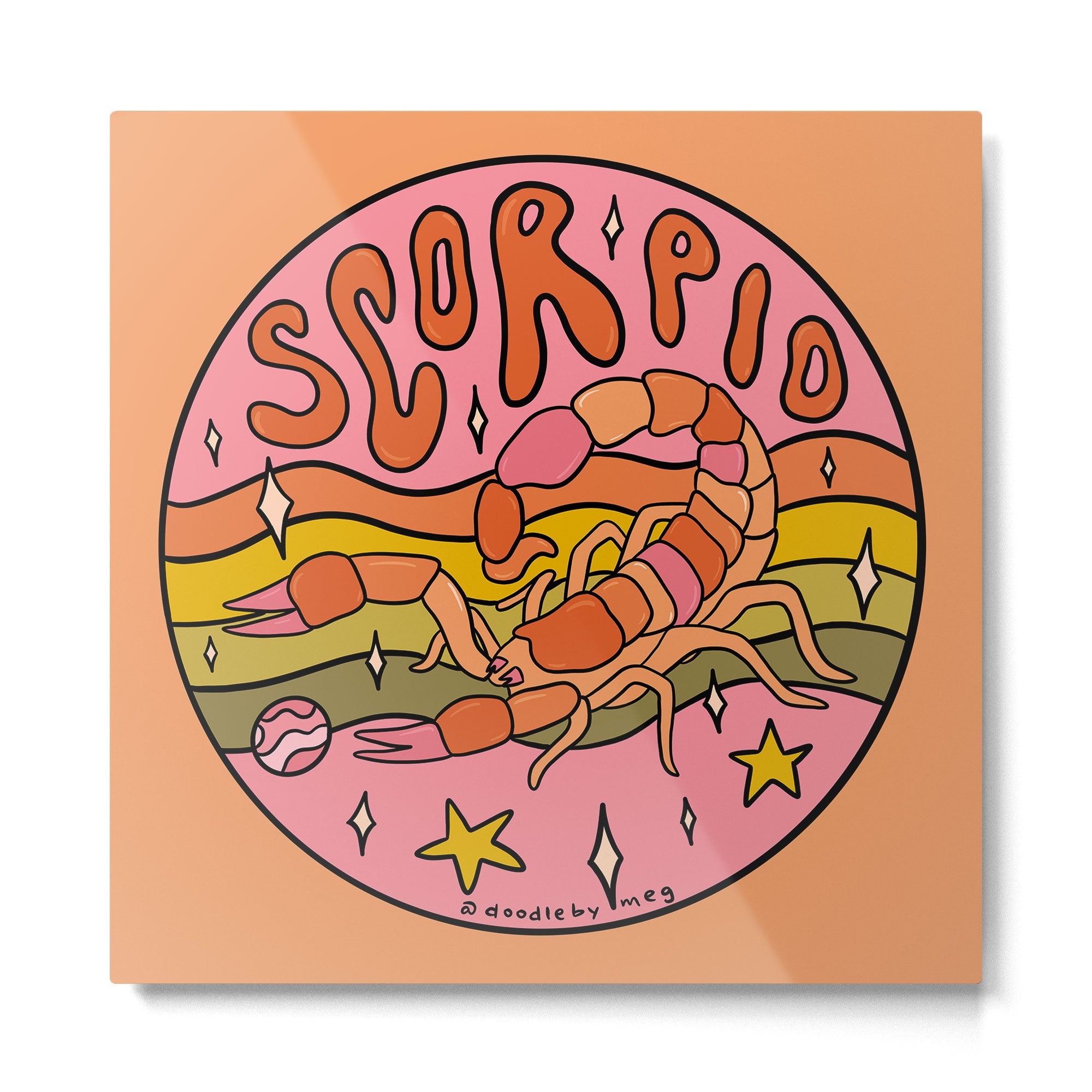 2020 Scorpio Metal Print