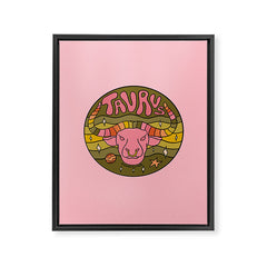 2020 Taurus Framed Canvas Print