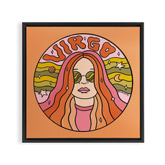 2020 Virgo Framed Canvas Print