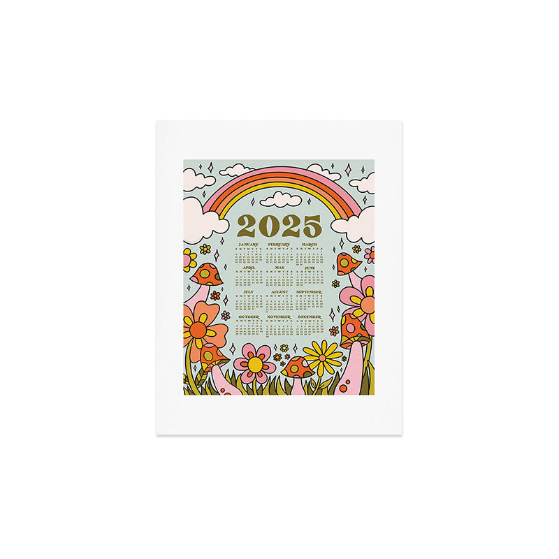 2025 Calendar Art Print