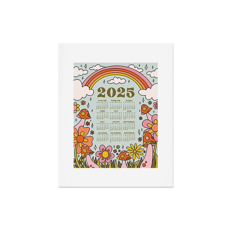 2025 Calendar Art Print