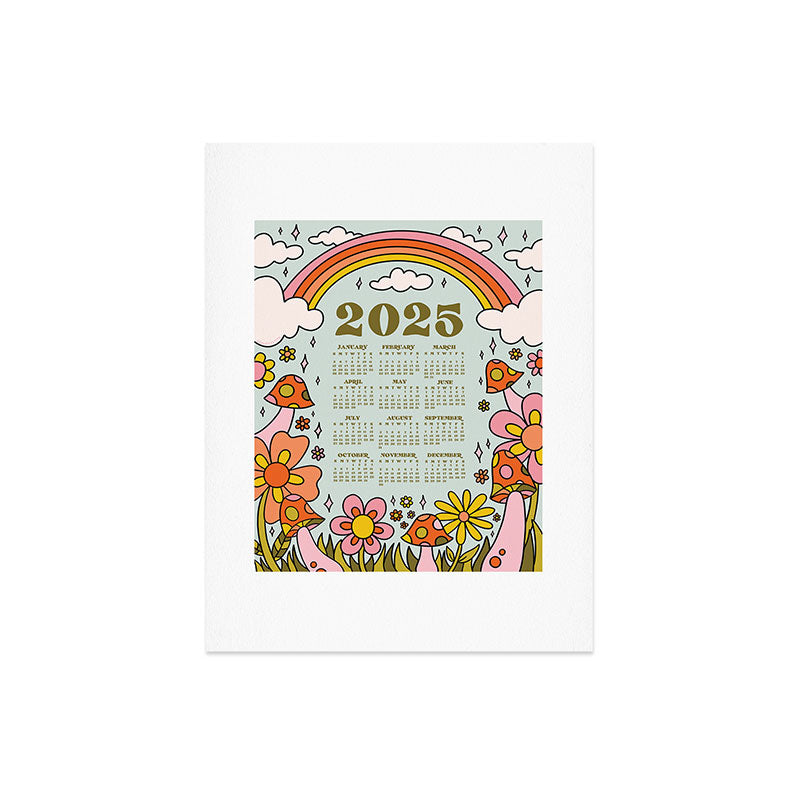 2025 Calendar Art Print