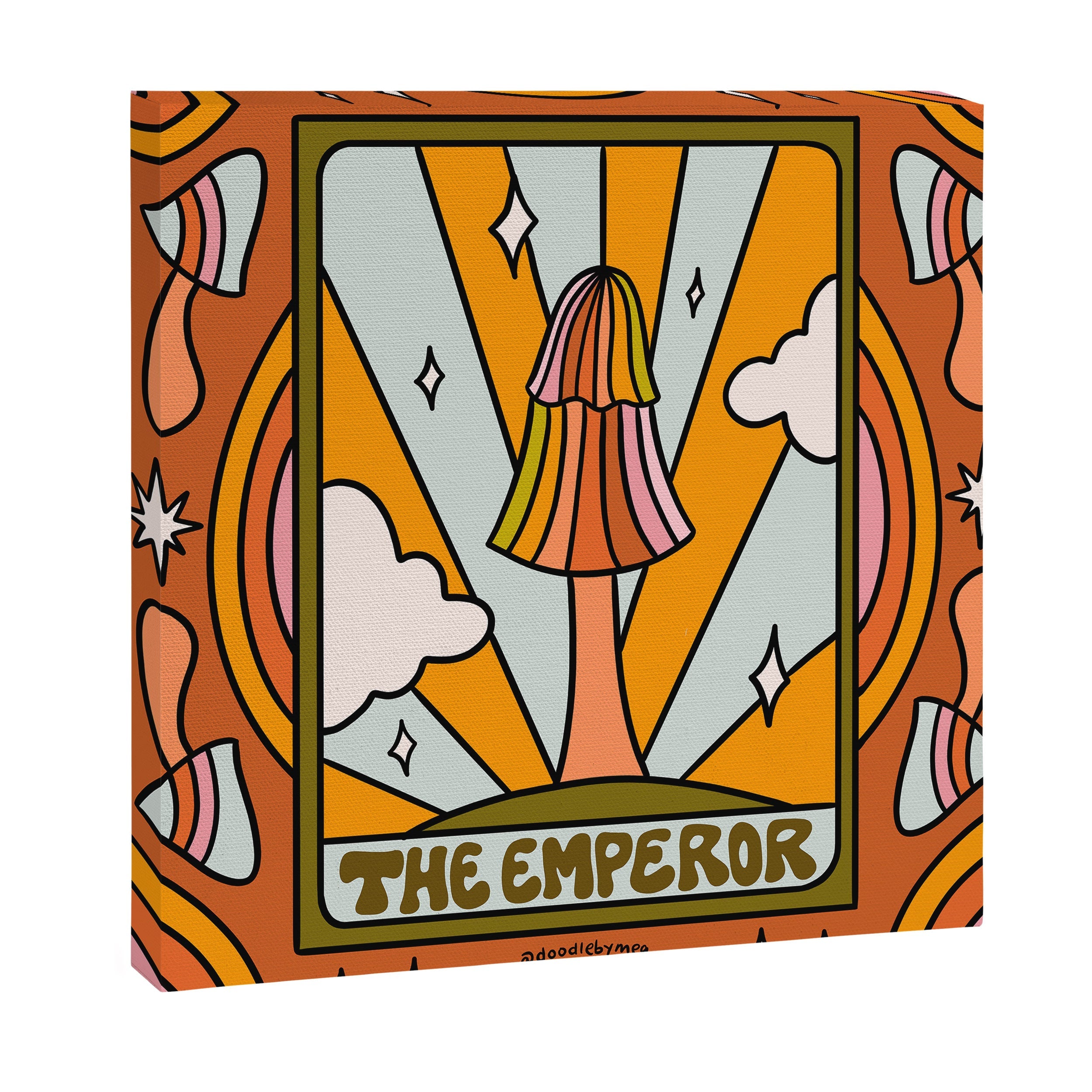 3. The Emperor Mushroom Canvas Print