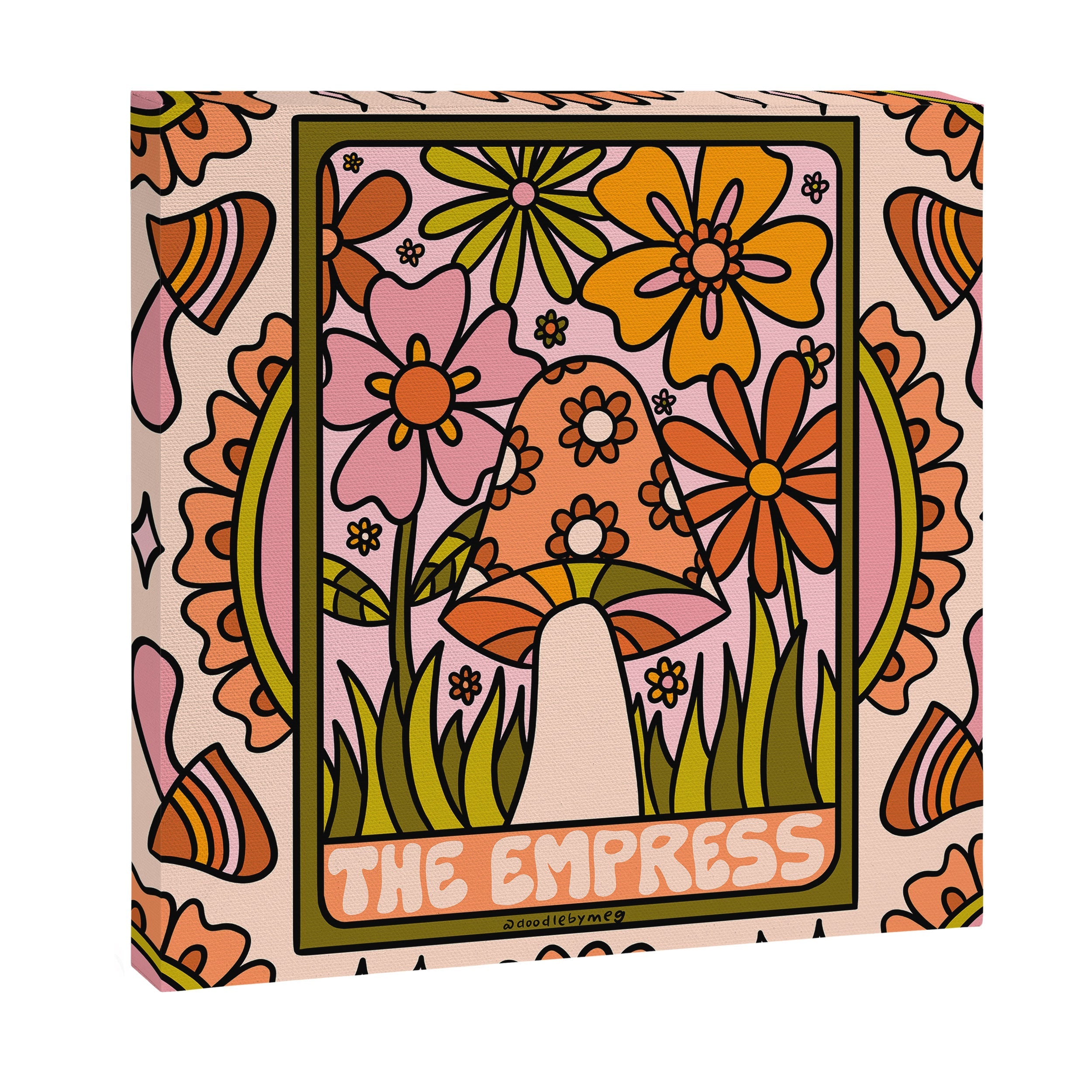 4. The Empress Mushroom Canvas Print