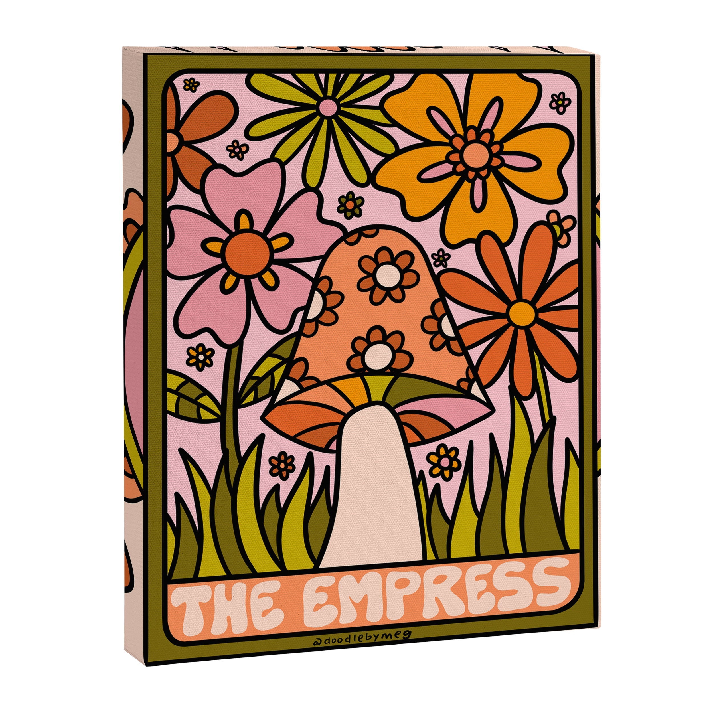 4. The Empress Mushroom Canvas Print