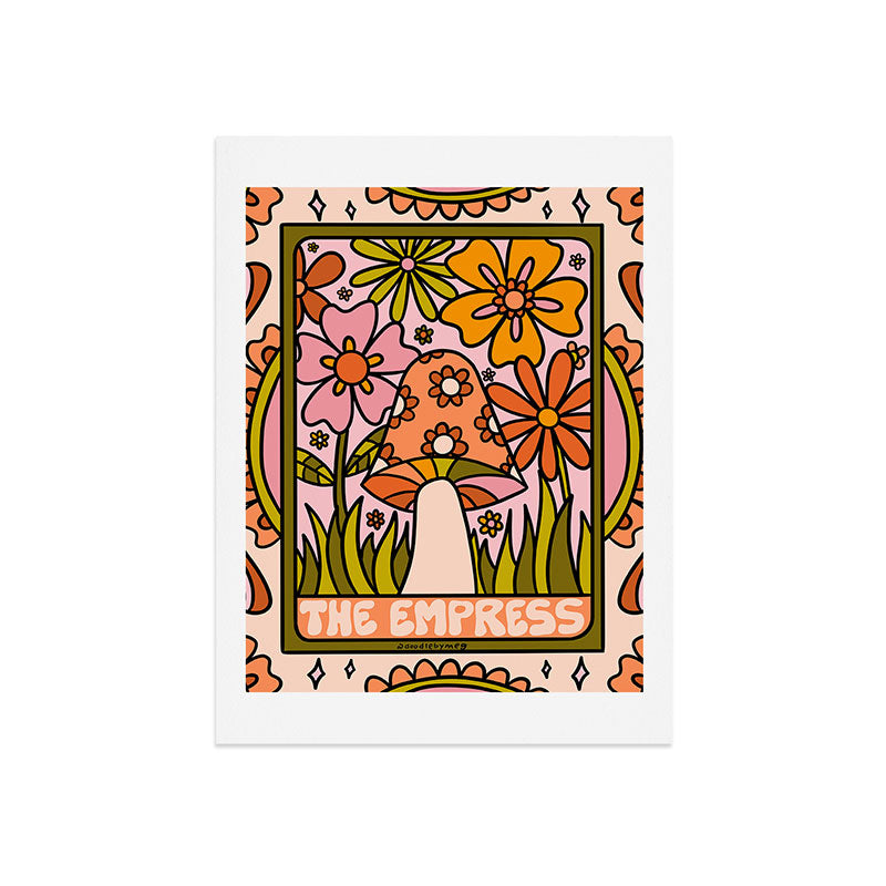 4. The Empress Mushroom Art Print
