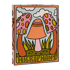 5. The Hierophant Mushroom Canvas Print