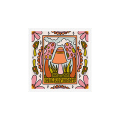 5. The Hierophant Mushroom Art Print