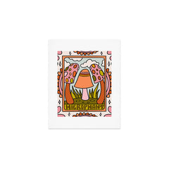 5. The Hierophant Mushroom Art Print