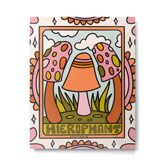 5. The Hierophant Mushroom Metal Print