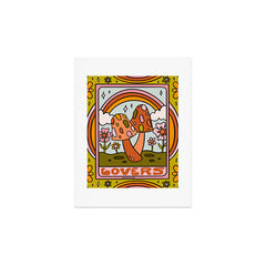 6. The Lovers Mushroom Art Print