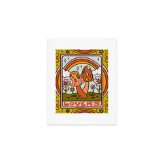 6. The Lovers Mushroom Art Print