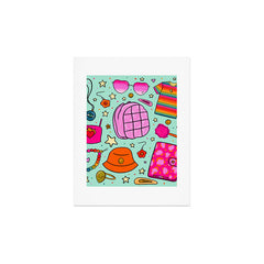 90's Things Print Art Print