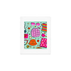 90's Things Print Art Print