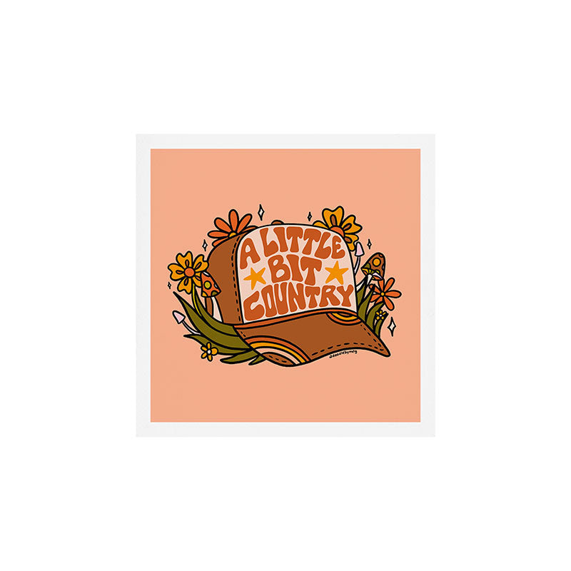A Little Bit Country Art Print