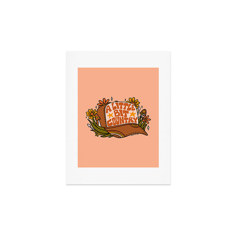 A Little Bit Country Art Print