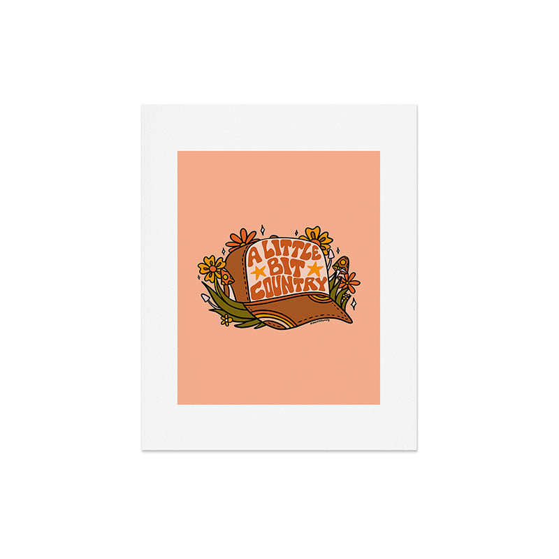 A Little Bit Country Art Print