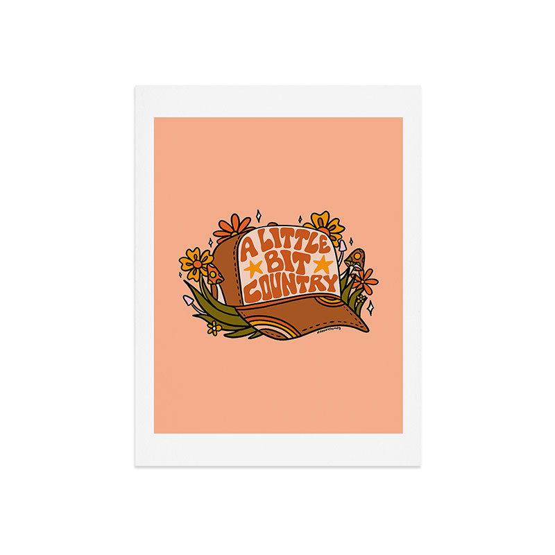 A Little Bit Country Art Print