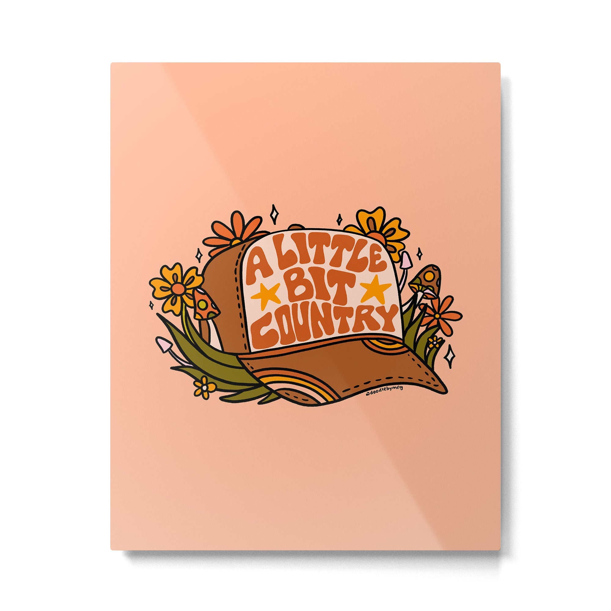 A Little Bit Country Metal Print