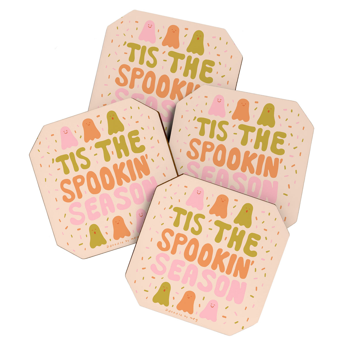 Tis the Spookin Season Coaster