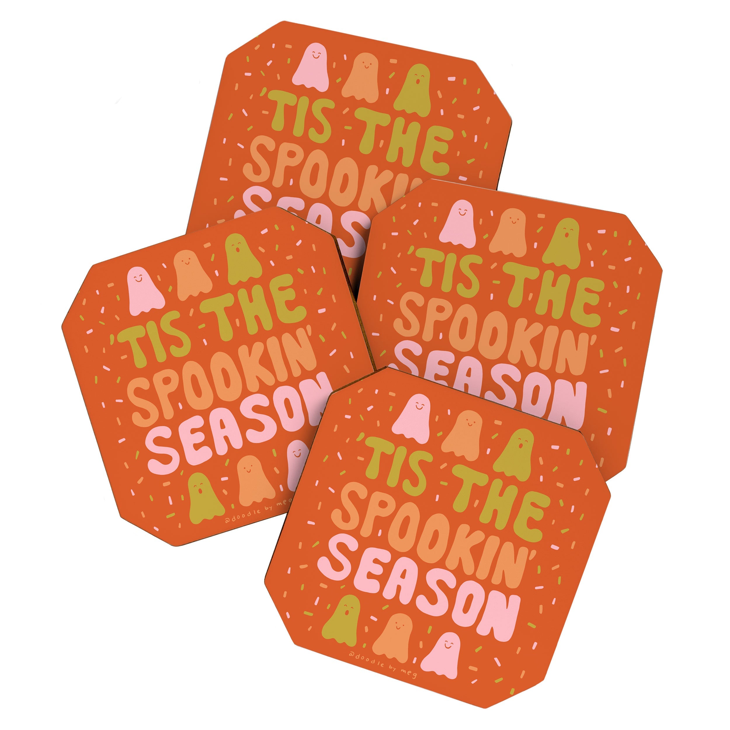 Tis the Spookin Season Coaster