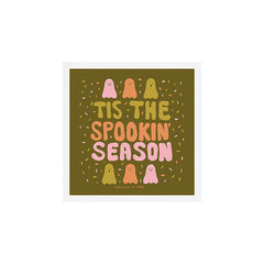 Tis the Spookin Season in Green Art Print