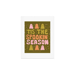 Tis the Spookin Season in Green Art Print